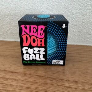 Needoh fuzzball in blue